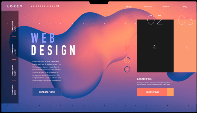 Website demo (desktop)