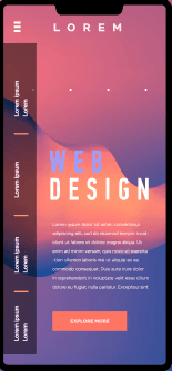 Website demo (mobile)